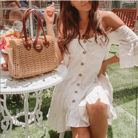 FOR LOVE AND LEMONS RARE BASKET BAG / PURSE - Picture 4 of 4